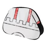 Coat Of Arms Of Hamburg Full Print Accessory Pouch (Small)