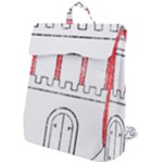 Coat Of Arms Of Hamburg Flap Top Backpack