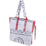 Coat Of Arms Of Hamburg Drawstring Tote Bag