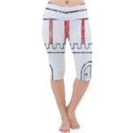 Coat Of Arms Of Hamburg Lightweight Velour Cropped Yoga Leggings
