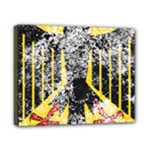Coat Of Arms Of Germany Washed Canvas 10  x 8  (Stretched)