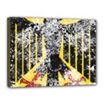 Coat Of Arms Of Germany Washed Canvas 16  x 12  (Stretched)