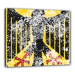 Coat Of Arms Of Germany Washed Canvas 24  x 20  (Stretched)