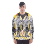 Coat Of Arms Of Germany Washed Men s Hooded Windbreaker