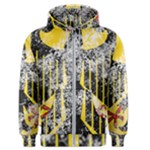 Coat Of Arms Of Germany Washed Men s Zipper Hoodie