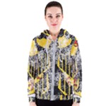 Coat Of Arms Of Germany Washed Women s Zipper Hoodie