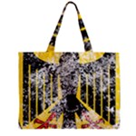 Coat Of Arms Of Germany Washed Zipper Mini Tote Bag