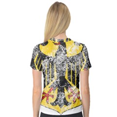 V-Neck Sport Mesh T-Shirt 