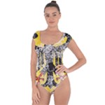 Coat Of Arms Of Germany Washed Short Sleeve Leotard 