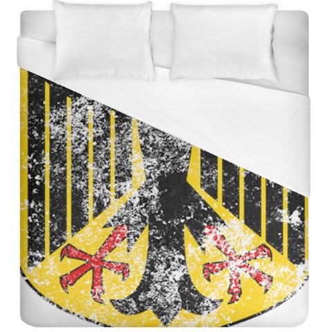 Coat Of Arms Of Germany Washed Duvet Cover (King Size) from ArtsNow.com