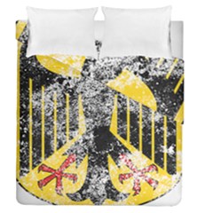 Coat Of Arms Of Germany Washed Duvet Cover Double Side (Queen Size) from ArtsNow.com