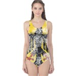 Coat Of Arms Of Germany Washed One Piece Swimsuit