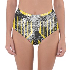 Reversible High-Waist Bikini Bottoms 