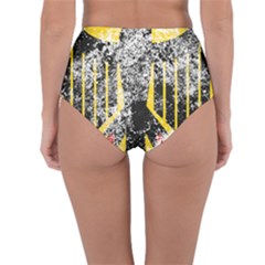 Reversible High-Waist Bikini Bottoms 