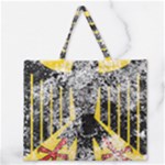 Coat Of Arms Of Germany Washed Zipper Large Tote Bag