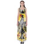 Coat Of Arms Of Germany Washed Empire Waist Maxi Dress