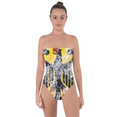 Tie Back One Piece Swimsuit 