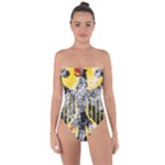 Coat Of Arms Of Germany Washed Tie Back One Piece Swimsuit