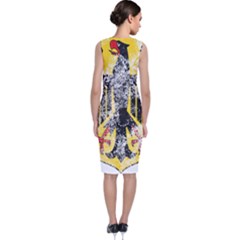 Sleeveless Velvet Midi Dress 