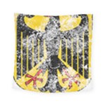 Coat Of Arms Of Germany Washed Square Tapestry (Small)