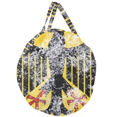 Giant Round Zipper Tote 