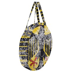 Giant Round Zipper Tote 