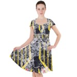 Coat Of Arms Of Germany Washed Cap Sleeve Midi Dress