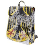 Coat Of Arms Of Germany Washed Flap Top Backpack