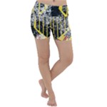 Coat Of Arms Of Germany Washed Lightweight Velour Yoga Shorts