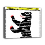 Coat Of Arms Of Berlin Deluxe Canvas 20  x 16  (Stretched)
