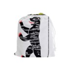 Coat Of Arms Of Berlin Drawstring Pouch (Large)