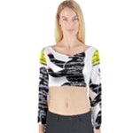 Coat Of Arms Of Berlin Long Sleeve Crop Top