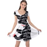 Coat Of Arms Of Berlin Cap Sleeve Dress