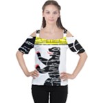 Coat Of Arms Of Berlin Cutout Shoulder Tee