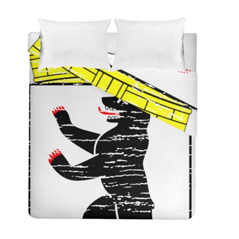 Coat Of Arms Of Berlin Duvet Cover Double Side (Full/ Double Size) from ArtsNow.com