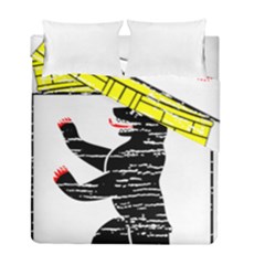 Coat Of Arms Of Berlin Duvet Cover Double Side (Full/ Double Size) from ArtsNow.com