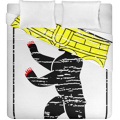 Coat Of Arms Of Berlin Duvet Cover Double Side (King Size) from ArtsNow.com