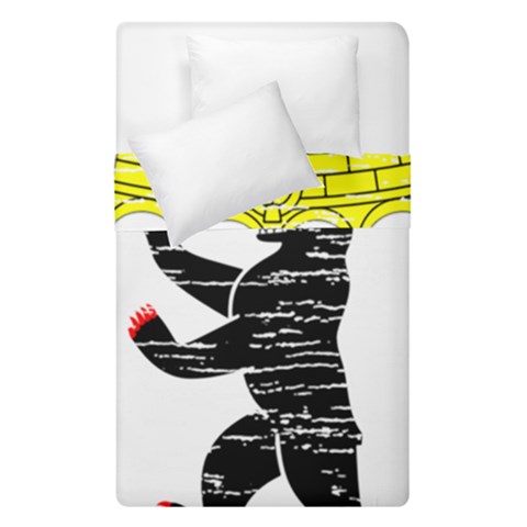 Coat Of Arms Of Berlin Duvet Cover Double Side (Single Size) from ArtsNow.com