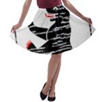 Coat Of Arms Of Berlin A-line Skater Skirt