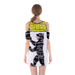 Shoulder Cutout One Piece Dress 