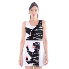 Scoop Neck Skater Dress 