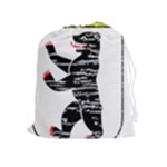 Coat Of Arms Of Berlin Drawstring Pouch (XL)