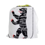 Coat Of Arms Of Berlin Drawstring Pouch (XXL)