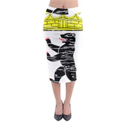 Midi Pencil Skirt 