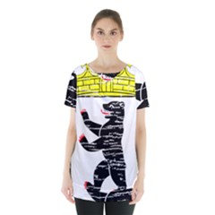 Skirt Hem Sports Top 