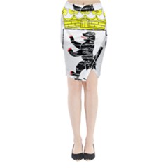 Coat Of Arms Of Berlin Midi Wrap Pencil Skirt from ArtsNow.com