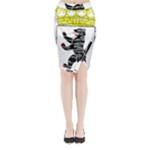 Coat Of Arms Of Berlin Midi Wrap Pencil Skirt