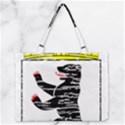 Zipper Medium Tote Bag Front