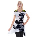 Coat Of Arms Of Berlin Short Sleeve Side Drop Tunic