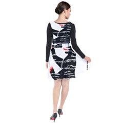 Plunge Pinafore Dress 